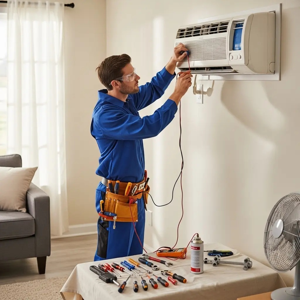 Alaşehir Maytag Maytag klima gaz dolumu ve bakım – Enerji verimliliği artırıldı. - Teknik servis örneği